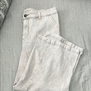 Universal Thread Cream Ankle & Cropped Jeans